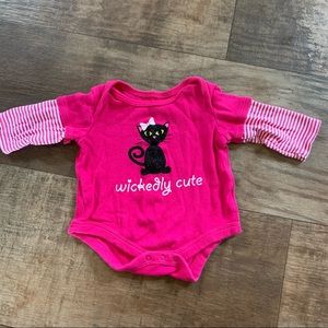 Halloween Wickedly Cute onesie